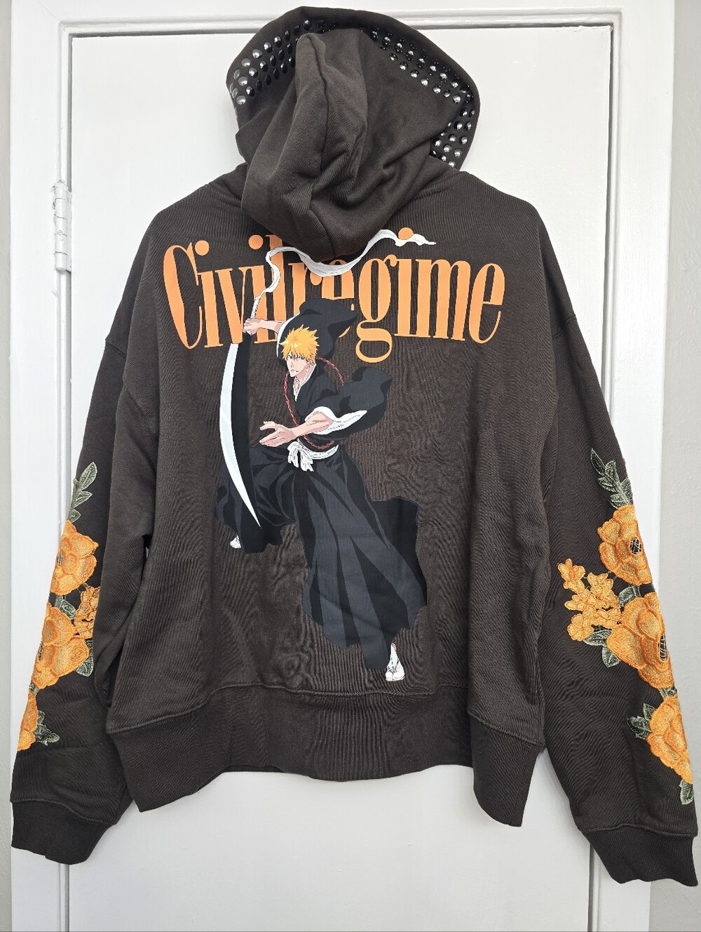 Civil Regime Bleach Ichigo Hoodie NWT Size Large